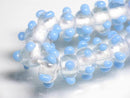 TOKO-BEADS | TOKO-BEADS |AG118-03N スタッドビーズ（連） 7mm | TOKO-BEADS |AG118-03N Glass bead (strand) 7mm Asian bead & African bead  Handmade,Lampeork,bead,asia,india,ethnic,parts,accessory,beads とんぼ玉,ビーズ,トンボ玉,アジア,インド,エスニック,手作り,パーツ,アクセサリー