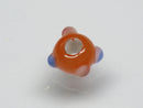 TOKO-BEADS | TOKO-BEADS |AG119-10 スタッドビーズ 6.5mm | TOKO-BEADS |AG119-10 Glass bead 6.5mm Asian bead & African bead  Handmade,Lampeork,bead,asia,india,ethnic,parts,accessory,beads とんぼ玉,ビーズ,トンボ玉,アジア,インド,エスニック,手作り,パーツ,アクセサリー