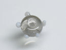 TOKO-BEADS | TOKO-BEADS |AG119-46 スタッドビーズ 7mm | TOKO-BEADS |AG119-46 Glass bead 7mm Asian bead & African bead  Handmade,Lampeork,bead,asia,india,ethnic,parts,accessory,beads とんぼ玉,ビーズ,トンボ玉,アジア,インド,エスニック,手作り,パーツ,アクセサリー