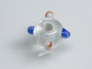 TOKO-BEADS | TOKO-BEADS |AG119-49 スタッドビーズ 7.5mm | TOKO-BEADS |AG119-49 Glass bead 7.5mm Asian bead & African bead  Handmade,Lampeork,bead,asia,india,ethnic,parts,accessory,beads とんぼ玉,ビーズ,トンボ玉,アジア,インド,エスニック,手作り,パーツ,アクセサリー