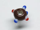 TOKO-BEADS | TOKO-BEADS |AG119-64 スタッドビーズ 9mm | TOKO-BEADS |AG119-64 Glass bead 9mm Asian bead & African bead  Handmade,Lampeork,bead,asia,india,ethnic,parts,accessory,beads とんぼ玉,ビーズ,トンボ玉,アジア,インド,エスニック,手作り,パーツ,アクセサリー
