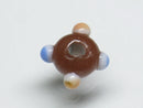 TOKO-BEADS | TOKO-BEADS |AG119-66 スタッドビーズ 7mm | TOKO-BEADS |AG119-66 Glass bead 7mm Asian bead & African bead  Handmade,Lampeork,bead,asia,india,ethnic,parts,accessory,beads とんぼ玉,ビーズ,トンボ玉,アジア,インド,エスニック,手作り,パーツ,アクセサリー
