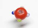 TOKO-BEADS | TOKO-BEADS |AG119-77 スタッドビーズ 8mm | TOKO-BEADS |AG119-77 Glass bead 8mm Asian bead & African bead  Handmade,Lampeork,bead,asia,india,ethnic,parts,accessory,beads とんぼ玉,ビーズ,トンボ玉,アジア,インド,エスニック,手作り,パーツ,アクセサリー