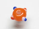TOKO-BEADS | TOKO-BEADS |AG119-81 スタッドビーズ 9mm | TOKO-BEADS |AG119-81 Glass bead 9mm Asian bead & African bead  Handmade,Lampeork,bead,asia,india,ethnic,parts,accessory,beads とんぼ玉,ビーズ,トンボ玉,アジア,インド,エスニック,手作り,パーツ,アクセサリー