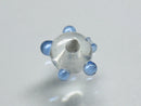 TOKO-BEADS | TOKO-BEADS |AG119-95 スタッドビーズ 7mm | TOKO-BEADS |AG119-95 Glass bead 7mm Asian bead & African bead  Handmade,Lampeork,bead,asia,india,ethnic,parts,accessory,beads とんぼ玉,ビーズ,トンボ玉,アジア,インド,エスニック,手作り,パーツ,アクセサリー