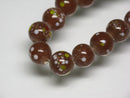 TOKO-BEADS AG121-04N Spray dot glass bead (strand) 7.5~8.5mm AG121-04N スプレイ・ドット柄小粒とんぼ玉（連） 7.5~8.5mm Asian bead & African bead  Handmade,Lampeork,bead,asia,india,ethnic,parts,accessory,beads とんぼ玉,ビーズ,トンボ玉,アジア,インド,エスニック,手作り,パーツ,アクセサリー