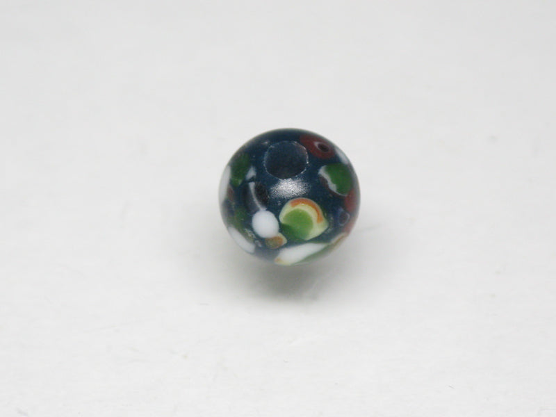 TOKO-BEADS AG121-10S Spray dot glass bead 7~8mm AG121-10S スプレイ・ドット柄小粒とんぼ玉 7~8mm Asian bead & African bead  Handmade,Lampeork,bead,asia,india,ethnic,parts,accessory,beads とんぼ玉,ビーズ,トンボ玉,アジア,インド,エスニック,手作り,パーツ,アクセサリー