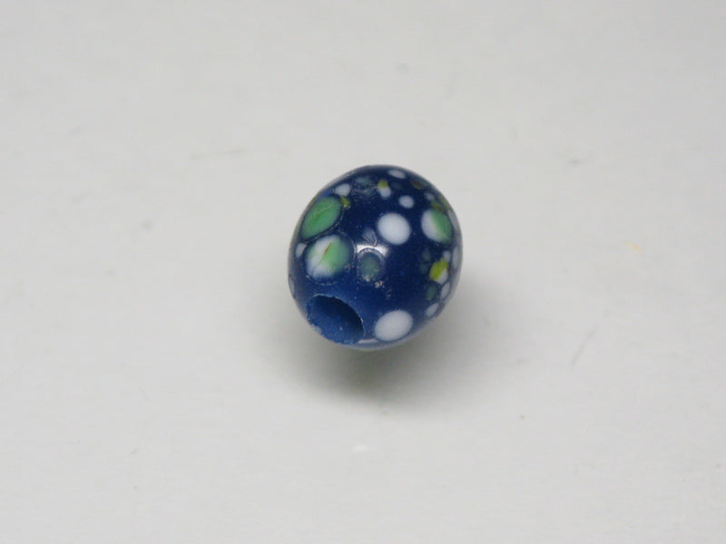 TOKO-BEADS AG121-11S Spray dot glass bead 7~8mm AG121-11S スプレイ・ドット柄小粒とんぼ玉 7~8mm Asian bead & African bead  Handmade,Lampeork,bead,asia,india,ethnic,parts,accessory,beads とんぼ玉,ビーズ,トンボ玉,アジア,インド,エスニック,手作り,パーツ,アクセサリー