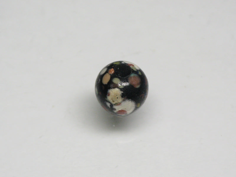 TOKO-BEADS AG121-16S Spray dot glass bead 6.5~7.5mm AG121-16S スプレイ・ドット柄小粒とんぼ玉 6.5~7.5mm Asian bead & African bead  Handmade,Lampeork,bead,asia,india,ethnic,parts,accessory,beads とんぼ玉,ビーズ,トンボ玉,アジア,インド,エスニック,手作り,パーツ,アクセサリー