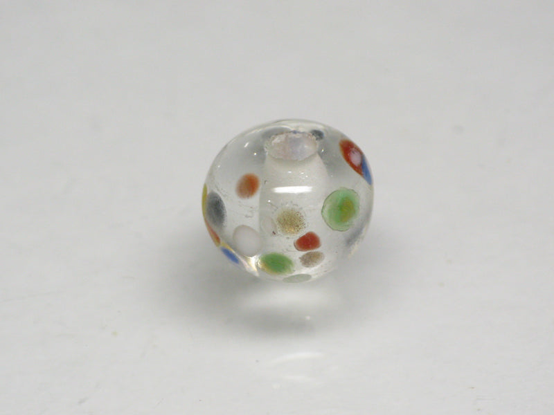 TOKO-BEADS AG121-17S Spray dot glass bead 8~9.5mm AG121-17S スプレイ・ドット柄小粒とんぼ玉 8~9.5mm Asian bead & African bead  Handmade,Lampeork,bead,asia,india,ethnic,parts,accessory,beads とんぼ玉,ビーズ,トンボ玉,アジア,インド,エスニック,手作り,パーツ,アクセサリー
