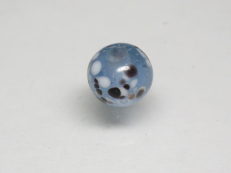 TOKO-BEADS AG121-19S Spray dot glass bead 8~9.5mm AG121-19S スプレイ・ドット柄小粒とんぼ玉 8~9.5mm Asian bead & African bead  Handmade,Lampeork,bead,asia,india,ethnic,parts,accessory,beads とんぼ玉,ビーズ,トンボ玉,アジア,インド,エスニック,手作り,パーツ,アクセサリー