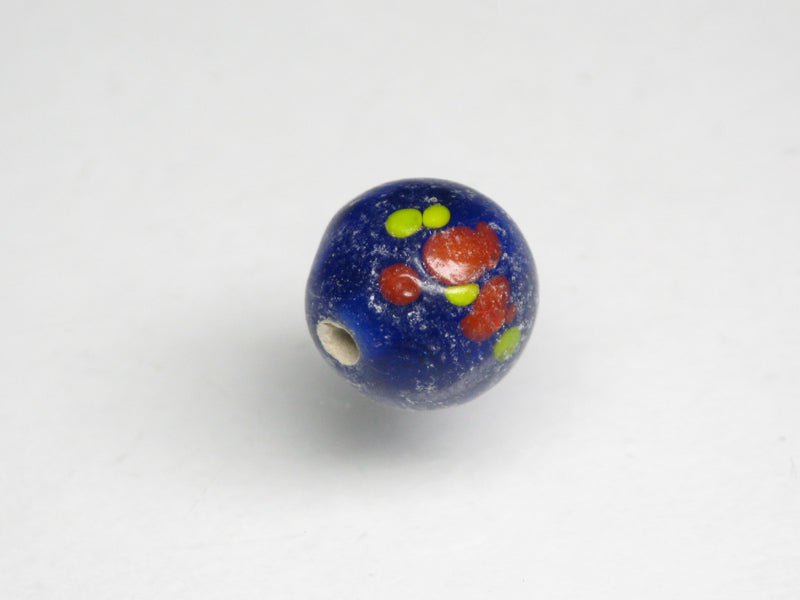 TOKO-BEADS AG121-23S Spray dot glass bead 9~10mm AG121-23S スプレイ・ドット柄小粒とんぼ玉 9~10mm Asian bead & African bead  Handmade,Lampeork,bead,asia,india,ethnic,parts,accessory,beads とんぼ玉,ビーズ,トンボ玉,アジア,インド,エスニック,手作り,パーツ,アクセサリー