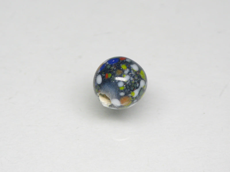 TOKO-BEADS AG121-24S Spray dot glass bead 7mm AG121-24S スプレイ・ドット柄小粒とんぼ玉 7mm Asian bead & African bead  Handmade,Lampeork,bead,asia,india,ethnic,parts,accessory,beads とんぼ玉,ビーズ,トンボ玉,アジア,インド,エスニック,手作り,パーツ,アクセサリー