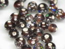 TOKO-BEADS AG121-32S Spray dot glass bead 7mm AG121-32S スプレイ・ドット柄小粒とんぼ玉 7mm Asian bead & African bead  Handmade,Lampeork,bead,asia,india,ethnic,parts,accessory,beads とんぼ玉,ビーズ,トンボ玉,アジア,インド,エスニック,手作り,パーツ,アクセサリー
