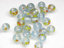 TOKO-BEADS AG121-34S Spray dot glass bead 7~8mm AG121-34S スプレイ・ドット柄小粒とんぼ玉 7~8mm Asian bead & African bead  Handmade,Lampeork,bead,asia,india,ethnic,parts,accessory,beads とんぼ玉,ビーズ,トンボ玉,アジア,インド,エスニック,手作り,パーツ,アクセサリー