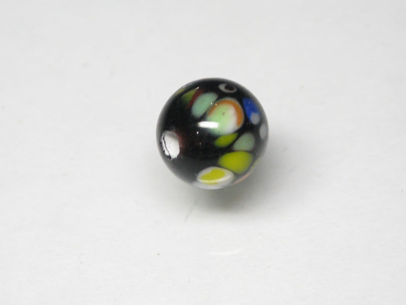 TOKO-BEADS AG121-39S Spray dot glass bead 8~8.5mm AG121-39S スプレイ・ドット柄小粒とんぼ玉 8~8.5mm Asian bead & African bead  Handmade,Lampeork,bead,asia,india,ethnic,parts,accessory,beads とんぼ玉,ビーズ,トンボ玉,アジア,インド,エスニック,手作り,パーツ,アクセサリー
