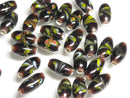 TOKO-BEADS AG124-57 Glass bead 7.5~8mm AG124-57 フラワービーズ 7.5~8mm Asian bead & African bead  Handmade,Lampeork,bead,asia,india,ethnic,parts,accessory,beads とんぼ玉,ビーズ,トンボ玉,アジア,インド,エスニック,手作り,パーツ,アクセサリー