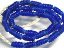 TOKO-BEADS AG134-04N Glass bead (strand) 7mm AG134-04N トゥイストビーズ（連） 7mm Asian bead & African bead  Handmade,Lampeork,bead,asia,india,ethnic,parts,accessory,beads とんぼ玉,ビーズ,トンボ玉,アジア,インド,エスニック,手作り,パーツ,アクセサリー