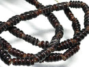 TOKO-BEADS AG134-11N Glass bead (strand) 6mm AG134-11N トゥイストビーズ（連） 6mm Asian bead & African bead  Handmade,Lampeork,bead,asia,india,ethnic,parts,accessory,beads とんぼ玉,ビーズ,トンボ玉,アジア,インド,エスニック,手作り,パーツ,アクセサリー