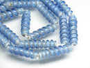 TOKO-BEADS AG134-27N Glass bead (strand) 6.5~7mm AG134-27N トゥイストビーズ（連） 6.5~7mm Asian bead & African bead  Handmade,Lampeork,bead,asia,india,ethnic,parts,accessory,beads とんぼ玉,ビーズ,トンボ玉,アジア,インド,エスニック,手作り,パーツ,アクセサリー