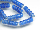 TOKO-BEADS AG134-28N Glass bead (strand) 6~6.5mm AG134-28N トゥイストビーズ（連） 6~6.5mm Asian bead & African bead  Handmade,Lampeork,bead,asia,india,ethnic,parts,accessory,beads とんぼ玉,ビーズ,トンボ玉,アジア,インド,エスニック,手作り,パーツ,アクセサリー