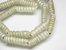 TOKO-BEADS AG134-31N Glass bead (strand) 6~7mm AG134-31N トゥイストビーズ（連） 6~7mm Asian bead & African bead  Handmade,Lampeork,bead,asia,india,ethnic,parts,accessory,beads とんぼ玉,ビーズ,トンボ玉,アジア,インド,エスニック,手作り,パーツ,アクセサリー