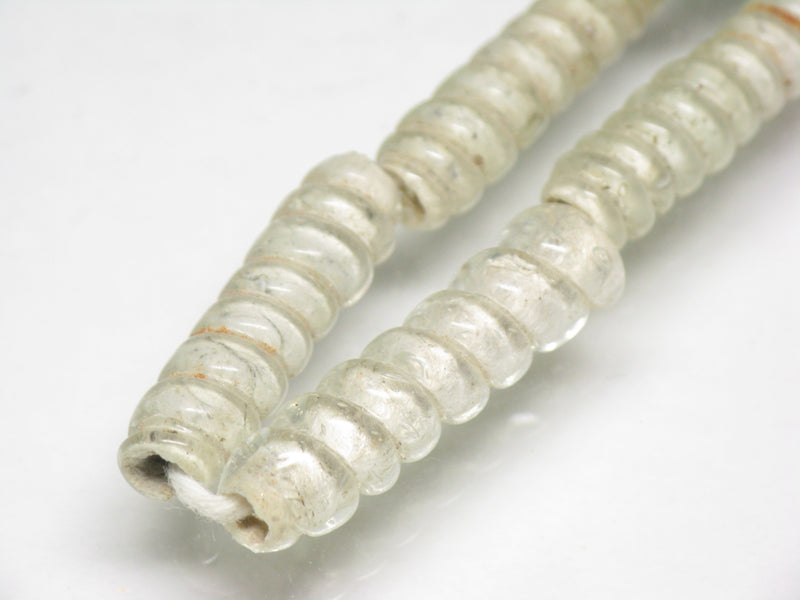 TOKO-BEADS AG134-32N Glass bead (strand) 6~7mm AG134-32N トゥイストビーズ（連） 6~7mm Asian bead & African bead  Handmade,Lampeork,bead,asia,india,ethnic,parts,accessory,beads とんぼ玉,ビーズ,トンボ玉,アジア,インド,エスニック,手作り,パーツ,アクセサリー