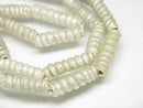 TOKO-BEADS AG134-32N Glass bead (strand) 6~7mm AG134-32N トゥイストビーズ（連） 6~7mm Asian bead & African bead  Handmade,Lampeork,bead,asia,india,ethnic,parts,accessory,beads とんぼ玉,ビーズ,トンボ玉,アジア,インド,エスニック,手作り,パーツ,アクセサリー