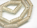 TOKO-BEADS AG134-35N Glass bead (strand) 6~7mm AG134-35N トゥイストビーズ（連） 6~7mm Asian bead & African bead  Handmade,Lampeork,bead,asia,india,ethnic,parts,accessory,beads とんぼ玉,ビーズ,トンボ玉,アジア,インド,エスニック,手作り,パーツ,アクセサリー