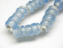 TOKO-BEADS AG134-38N Glass bead (strand) 7~8mm AG134-38N トゥイストビーズ（連） 7~8mm Asian bead & African bead  Handmade,Lampeork,bead,asia,india,ethnic,parts,accessory,beads とんぼ玉,ビーズ,トンボ玉,アジア,インド,エスニック,手作り,パーツ,アクセサリー