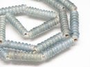 TOKO-BEADS AG134-39N Glass bead (strand) 6.5~7mm AG134-39N トゥイストビーズ（連） 6.5~7mm Asian bead & African bead  Handmade,Lampeork,bead,asia,india,ethnic,parts,accessory,beads とんぼ玉,ビーズ,トンボ玉,アジア,インド,エスニック,手作り,パーツ,アクセサリー