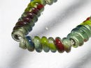 TOKO-BEADS AG135-06N Glass bead (strand) 7mm AG135-06N トゥイストビーズ（連） 7mm Asian bead & African bead  Handmade,Lampeork,bead,asia,india,ethnic,parts,accessory,beads とんぼ玉,ビーズ,トンボ玉,アジア,インド,エスニック,手作り,パーツ,アクセサリー