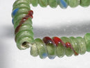TOKO-BEADS AG135-07N Glass bead (strand) 7.5mm AG135-07N トゥイストビーズ（連） 7.5mm Asian bead & African bead  Handmade,Lampeork,bead,asia,india,ethnic,parts,accessory,beads とんぼ玉,ビーズ,トンボ玉,アジア,インド,エスニック,手作り,パーツ,アクセサリー