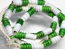 TOKO-BEADS AG135-08N Glass bead (strand) 7mm AG135-08N トゥイストビーズ（連） 7mm Asian bead & African bead  Handmade,Lampeork,bead,asia,india,ethnic,parts,accessory,beads とんぼ玉,ビーズ,トンボ玉,アジア,インド,エスニック,手作り,パーツ,アクセサリー