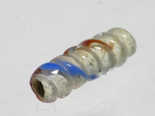 TOKO-BEADS AG135-16S Glass bead 6.5mm AG135-16S トゥイストビーズ 6.5mm Asian bead & African bead  Handmade,Lampeork,bead,asia,india,ethnic,parts,accessory,beads とんぼ玉,ビーズ,トンボ玉,アジア,インド,エスニック,手作り,パーツ,アクセサリー
