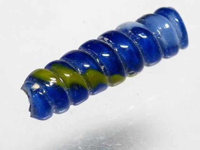 TOKO-BEADS AG135-19S Glass bead 6.5mm AG135-19S トゥイストビーズ 6.5mm Asian bead & African bead  Handmade,Lampeork,bead,asia,india,ethnic,parts,accessory,beads とんぼ玉,ビーズ,トンボ玉,アジア,インド,エスニック,手作り,パーツ,アクセサリー