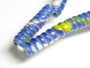 TOKO-BEADS AG135-28N Glass bead (strand) 6~8.5mm AG135-28N トゥイストビーズ（連） 6~8.5mm Asian bead & African bead  Handmade,Lampeork,bead,asia,india,ethnic,parts,accessory,beads とんぼ玉,ビーズ,トンボ玉,アジア,インド,エスニック,手作り,パーツ,アクセサリー