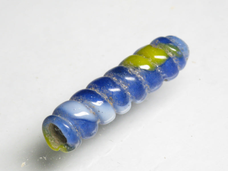 TOKO-BEADS AG135-28S Glass bead 6~8.5mm AG135-28S トゥイストビーズ 6~8.5mm Asian bead & African bead  Handmade,Lampeork,bead,asia,india,ethnic,parts,accessory,beads とんぼ玉,ビーズ,トンボ玉,アジア,インド,エスニック,手作り,パーツ,アクセサリー