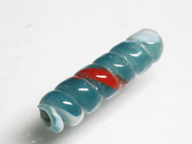 TOKO-BEADS AG135-29S Glass bead 6~8.5mm AG135-29S トゥイストビーズ 6~8.5mm Asian bead & African bead  Handmade,Lampeork,bead,asia,india,ethnic,parts,accessory,beads とんぼ玉,ビーズ,トンボ玉,アジア,インド,エスニック,手作り,パーツ,アクセサリー