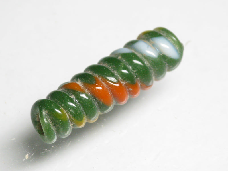 TOKO-BEADS AG135-30S Glass bead 6~8.5mm AG135-30S トゥイストビーズ 6~8.5mm Asian bead & African bead  Handmade,Lampeork,bead,asia,india,ethnic,parts,accessory,beads とんぼ玉,ビーズ,トンボ玉,アジア,インド,エスニック,手作り,パーツ,アクセサリー