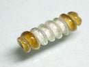 TOKO-BEADS AG135-77S Glass bead 7~8mm AG135-77S トゥイストビーズ 7~8mm Asian bead & African bead  Handmade,Lampeork,bead,asia,india,ethnic,parts,accessory,beads とんぼ玉,ビーズ,トンボ玉,アジア,インド,エスニック,手作り,パーツ,アクセサリー