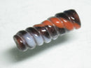 TOKO-BEADS AG135-79S Glass bead 6~7mm AG135-79S トゥイストビーズ 6~7mm Asian bead & African bead  Handmade,Lampeork,bead,asia,india,ethnic,parts,accessory,beads とんぼ玉,ビーズ,トンボ玉,アジア,インド,エスニック,手作り,パーツ,アクセサリー