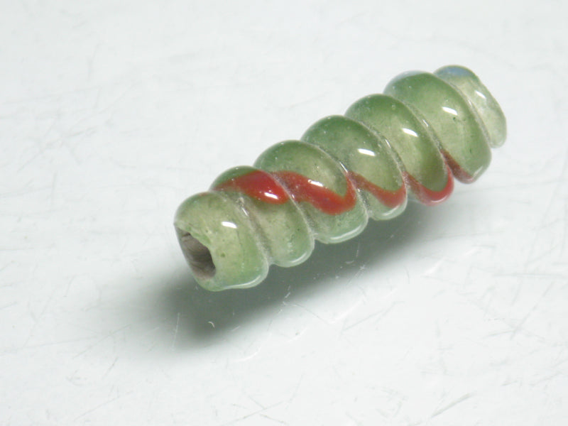 TOKO-BEADS AG135-89S Glass bead 7~8mm AG135-89S トゥイストビーズ 7~8mm Asian bead & African bead  Handmade,Lampeork,bead,asia,india,ethnic,parts,accessory,beads とんぼ玉,ビーズ,トンボ玉,アジア,インド,エスニック,手作り,パーツ,アクセサリー