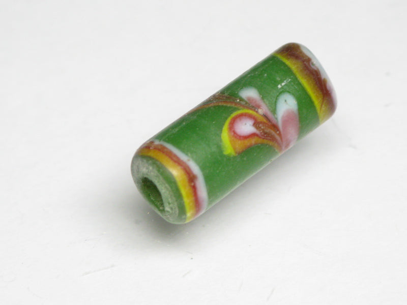 TOKO-BEADS AG137-07S Glass bead 7~8mm AG137-07S チューブ型ジャワとんぼ玉 7~8mm Asian bead & African bead  Handmade,Lampeork,bead,asia,india,ethnic,parts,accessory,beads とんぼ玉,ビーズ,トンボ玉,アジア,インド,エスニック,手作り,パーツ,アクセサリー