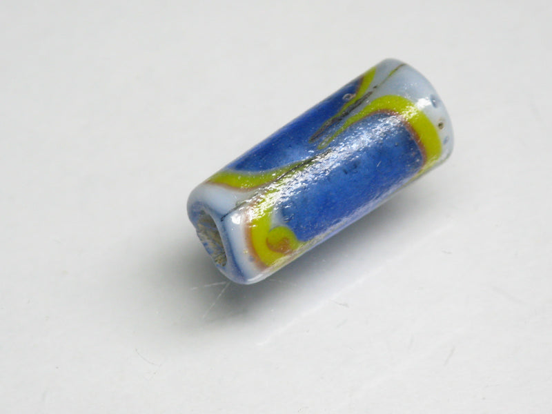 TOKO-BEADS AG137-58S Glass bead 7~8mm AG137-58S チューブ型ジャワとんぼ玉 7~8mm Asian bead & African bead  Handmade,Lampeork,bead,asia,india,ethnic,parts,accessory,beads とんぼ玉,ビーズ,トンボ玉,アジア,インド,エスニック,手作り,パーツ,アクセサリー