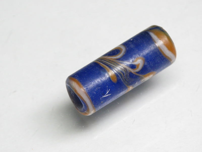 TOKO-BEADS AG137-72S Glass bead 7~7.5mm AG137-72S チューブ型ジャワとんぼ玉 7~7.5mm Asian bead & African bead  Handmade,Lampeork,bead,asia,india,ethnic,parts,accessory,beads とんぼ玉,ビーズ,トンボ玉,アジア,インド,エスニック,手作り,パーツ,アクセサリー