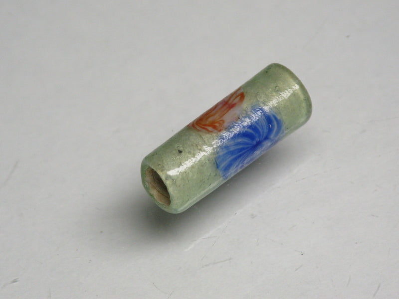 TOKO-BEADS AG137-80S Glass bead 6mm AG137-80S チューブ型ジャワとんぼ玉 6mm Asian bead & African bead  Handmade,Lampeork,bead,asia,india,ethnic,parts,accessory,beads とんぼ玉,ビーズ,トンボ玉,アジア,インド,エスニック,手作り,パーツ,アクセサリー