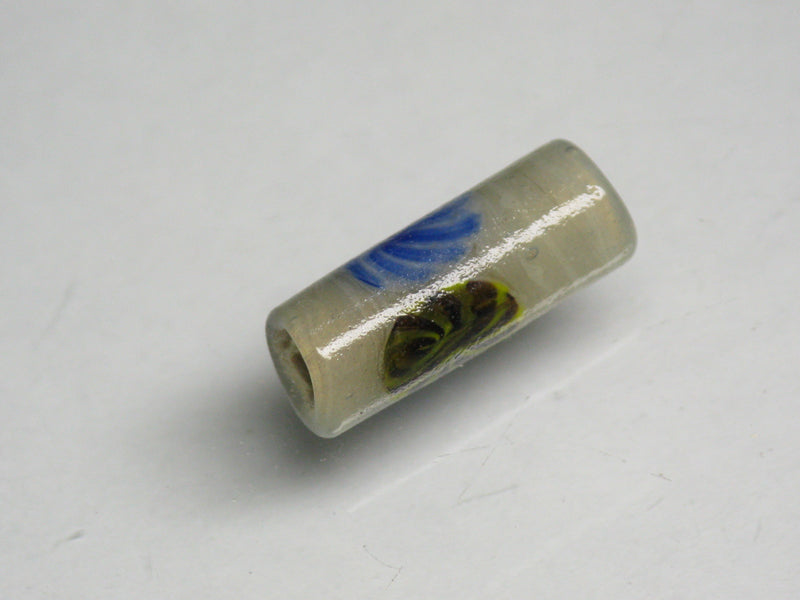 TOKO-BEADS AG137-84S Glass bead 6mm AG137-84S チューブ型ジャワとんぼ玉 6mm Asian bead & African bead  Handmade,Lampeork,bead,asia,india,ethnic,parts,accessory,beads とんぼ玉,ビーズ,トンボ玉,アジア,インド,エスニック,手作り,パーツ,アクセサリー