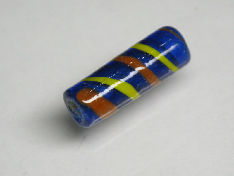 TOKO-BEADS AG137-90S Glass bead 6.5~7mm AG137-90S チューブ型ジャワとんぼ玉 6.5~7mm Asian bead & African bead  Handmade,Lampeork,bead,asia,india,ethnic,parts,accessory,beads とんぼ玉,ビーズ,トンボ玉,アジア,インド,エスニック,手作り,パーツ,アクセサリー