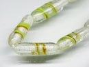 TOKO-BEADS | TOKO-BEADS |AG148-01N ストライプ柄とんぼ玉（連） 6mm | TOKO-BEADS |AG148-01N Glass bead (Strand) 6mm Asian bead & African bead  Handmade,Lampeork,bead,asia,india,ethnic,parts,accessory,beads とんぼ玉,ビーズ,トンボ玉,アジア,インド,エスニック,手作り,パーツ,アクセサリー